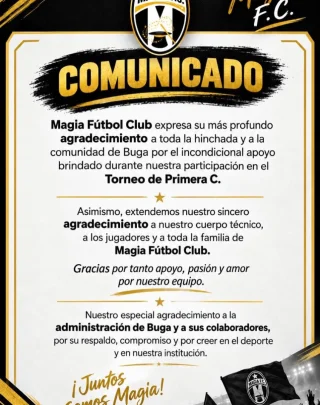 Instagram post from cdmagiafc. This post is in position 1.